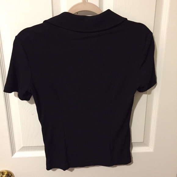 Vintage designer black blouse - Picture 3 of 4